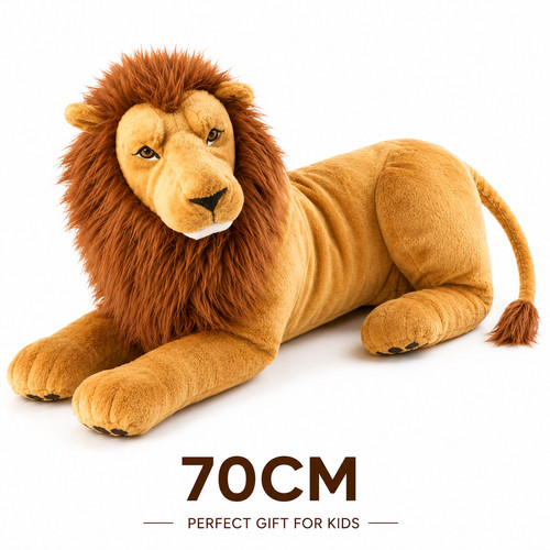 Large lion soft toy plush - lion,