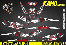 Decal Kit for Jet Ski Sea-Doo RXT 215 / 255 - Kamo Red