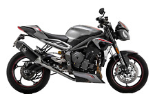 ARROW FAST EXHAUST TERMINAL ALUMINIUM DARK TRIUMPH STREET TRIPLE 765 20-22