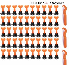 50-1000pcs Tile Leveling System Kit Reusable Tile Spacer Wall Floor Clips Tools