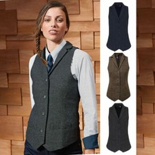 Ladies Herringbone Waistcoat