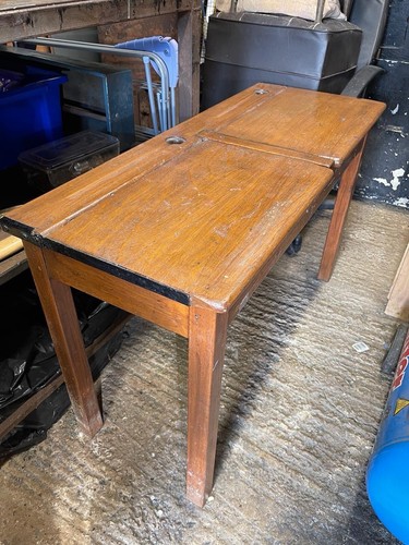Vintage 1950 school desk - 1950,