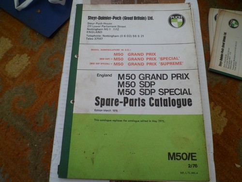 Genuine dealer puch m50 grand - dealer,