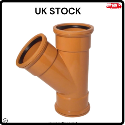 110mm drainage y - 45°,