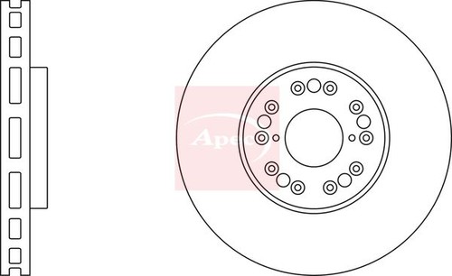 Brake disc front - disc,