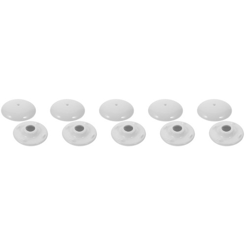 White ceramic urinal drain - white,