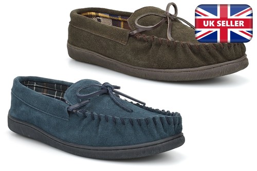 Mens moccasin slippers - mens,