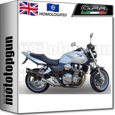 GPR EXHAUST HOM FURORE BLACK HONDA CB 1300 2007 07 2008 08 2009 09 2010 10