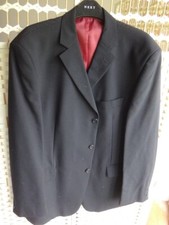 Taylor & Reece Mens Black Wool
