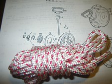 Starter cord marking rope for
