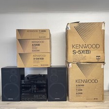 KENWOOD M-50 HIFI SEPERATES SYSTEM AMP TUNER TAPE SPEAKERS A-5X T-3X X-5WX S-5X