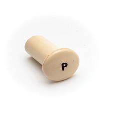 CLASSIC CAR "P" PANEL CREAM KNOB FOR MORGAN ALVIS MORRIS WOLSELEY