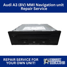 Audi A3 (8V) MMI Navigation unit Repair Service (2012-2020)