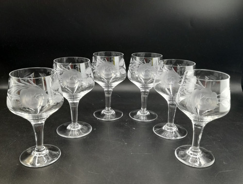 Six vintage dessert - six,