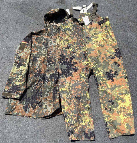 Flecktarn goretex parka - flecktarn, +
