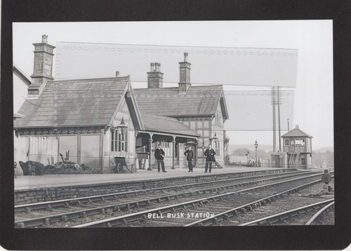 Bell busk railway station - busk,