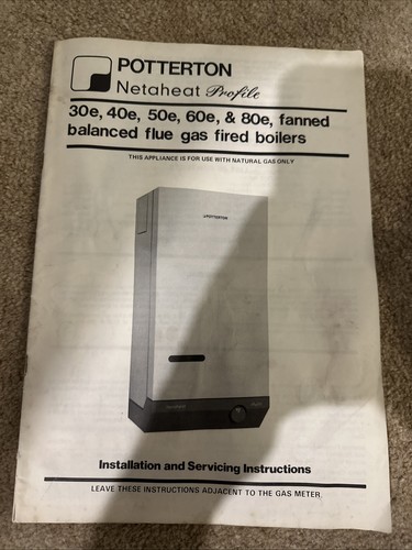 Potterton netaheat profile - potterton,