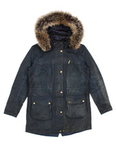 Barbour City Waxed Parka (Size