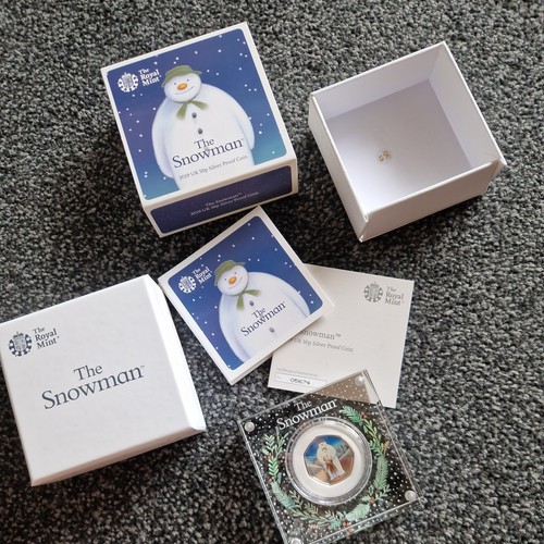 The snowman 2019 silver proof - 2019,