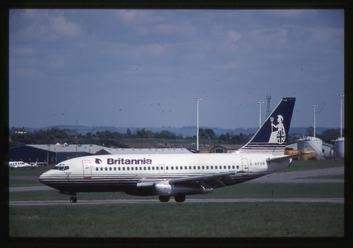 35mm aircraft slide britannia - ,