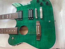 Double Neck Acoustic Green