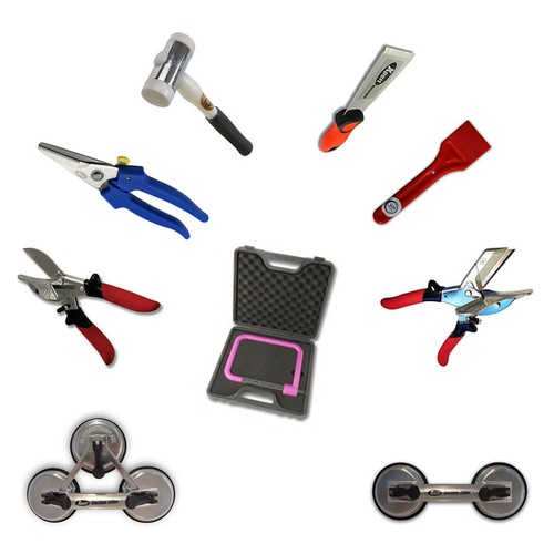 Window glazing tool kit - glazing,