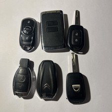 Job Lot Of 6 Car Key Fobs