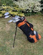 Nice Set Of Golf Clubs Including Chicago Golf With Fazer Stand Bag