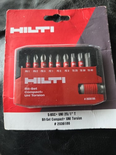 Hilti bit set - hilti, bit-set