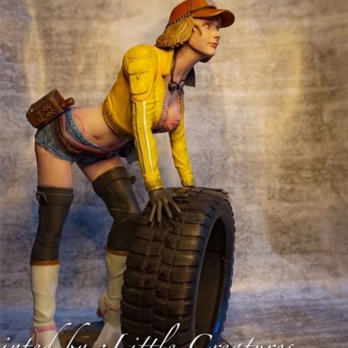 Resin figure model kit - resin,