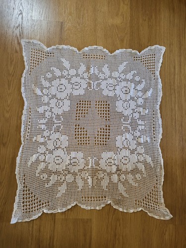 Vintage hand crocheted - vintage,