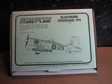 Vintage Rare Plane Blackburn Firebrand TF5 vacuum formed model kit 1/72 scale