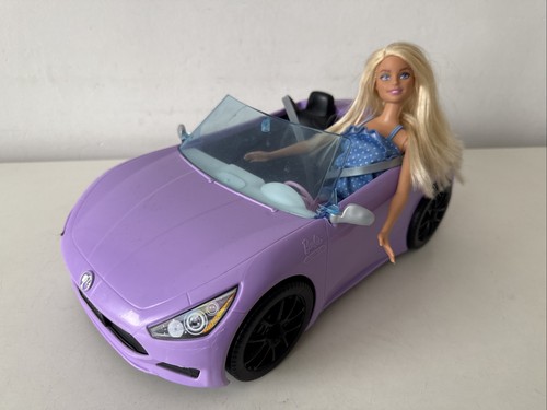 Barbie pink car - pink, set