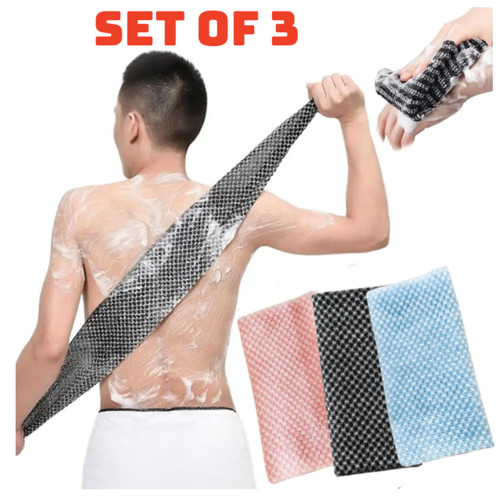 Bath exfoliating back strap - bath,