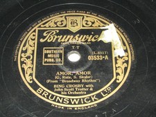 1944 Bing Crosby Amor, Amor /