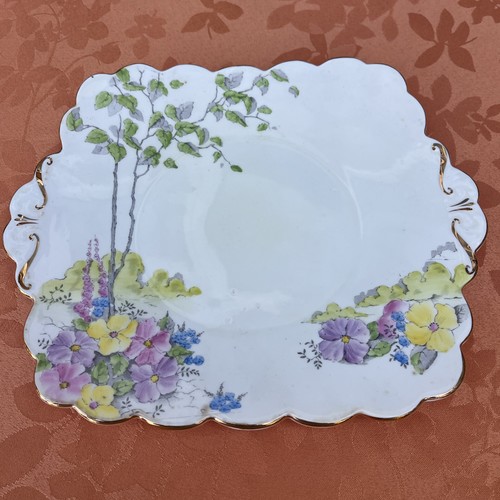 Vintage foley foxglove cake - foxglove,