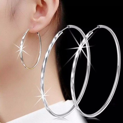 925 sterling silver big circle - sterling,