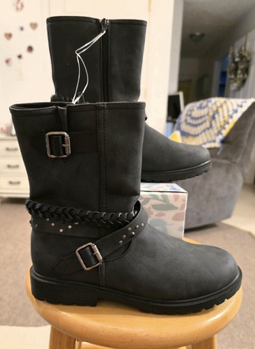 Girls black mid - girls,