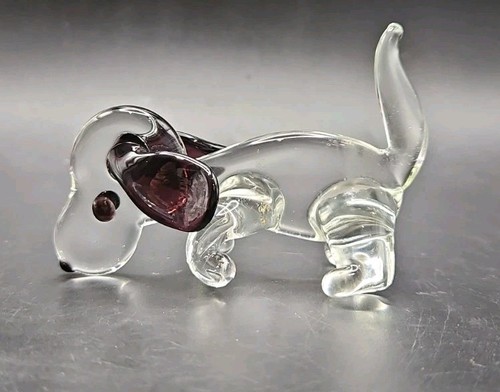 Vintage clear aubergine art - vintage,