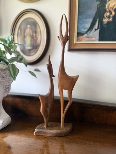 Vintage hand carved wood - vintage,