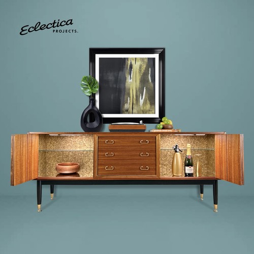 Plan mid century sideboard - plan,