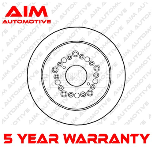 Brake disc rear - brake, aim
