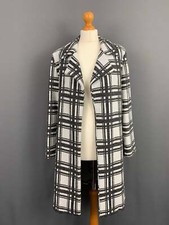 PERUZZI COAT / JACKET - Check Pattern - Women's Size IT 38 - UK 6 Made in Italy