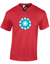 ARC REACTOR KIDS CHILDRENS T SHIRT TOP BOYS IRON AVENGER MAN THOR HULK NEW GIFT