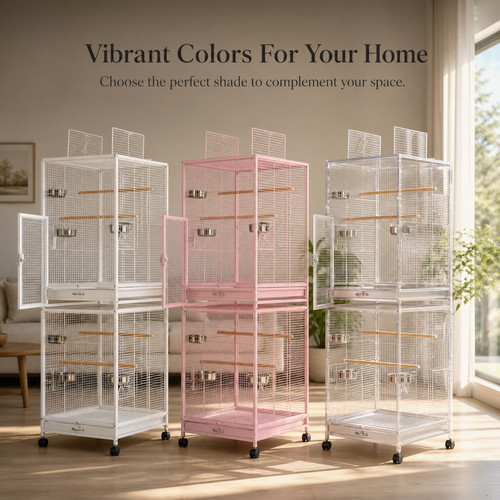 Double layer bird cage - double,