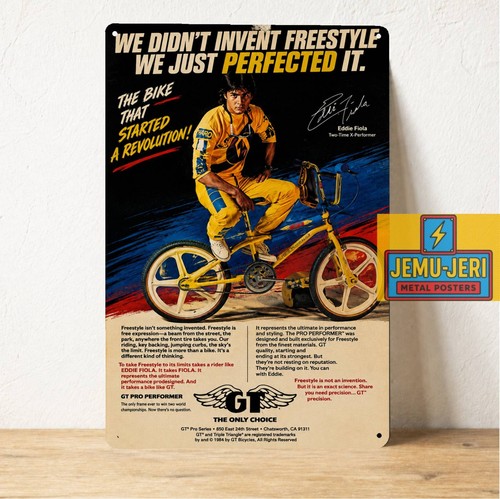 1984 pro performer bmx - gt,
