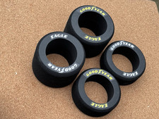 Tamiya  Kyosho Tyre Stickers Goodyear & Dunlop 1/10th Rc Car Stickers. Group C.