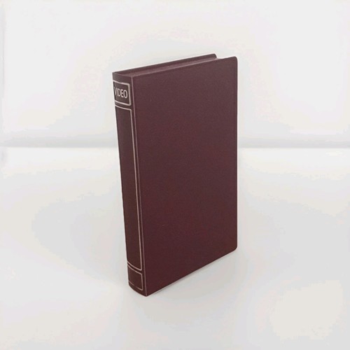 Red vhs book style home - red,