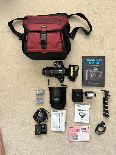 Nikon d40 dslr 10k shutter - 10k,