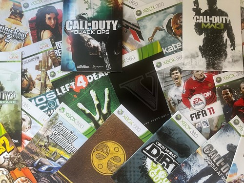 Xbox 360 game - 360, manuals